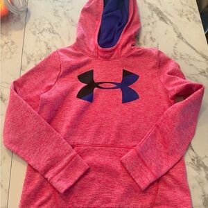 Under Armour Pink and Purple ColdGear Hoodie
